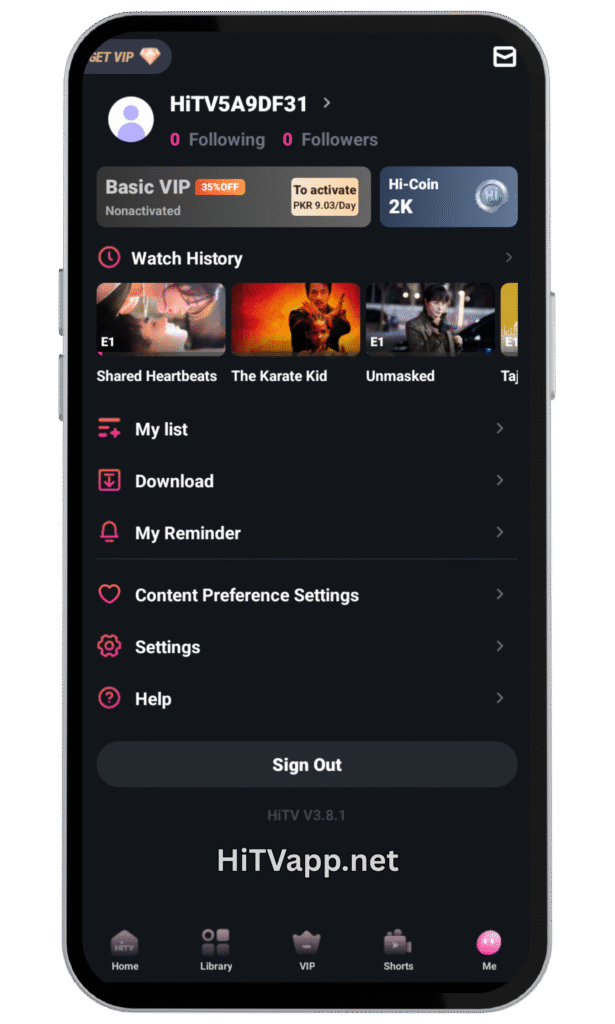 HiTV app download apk